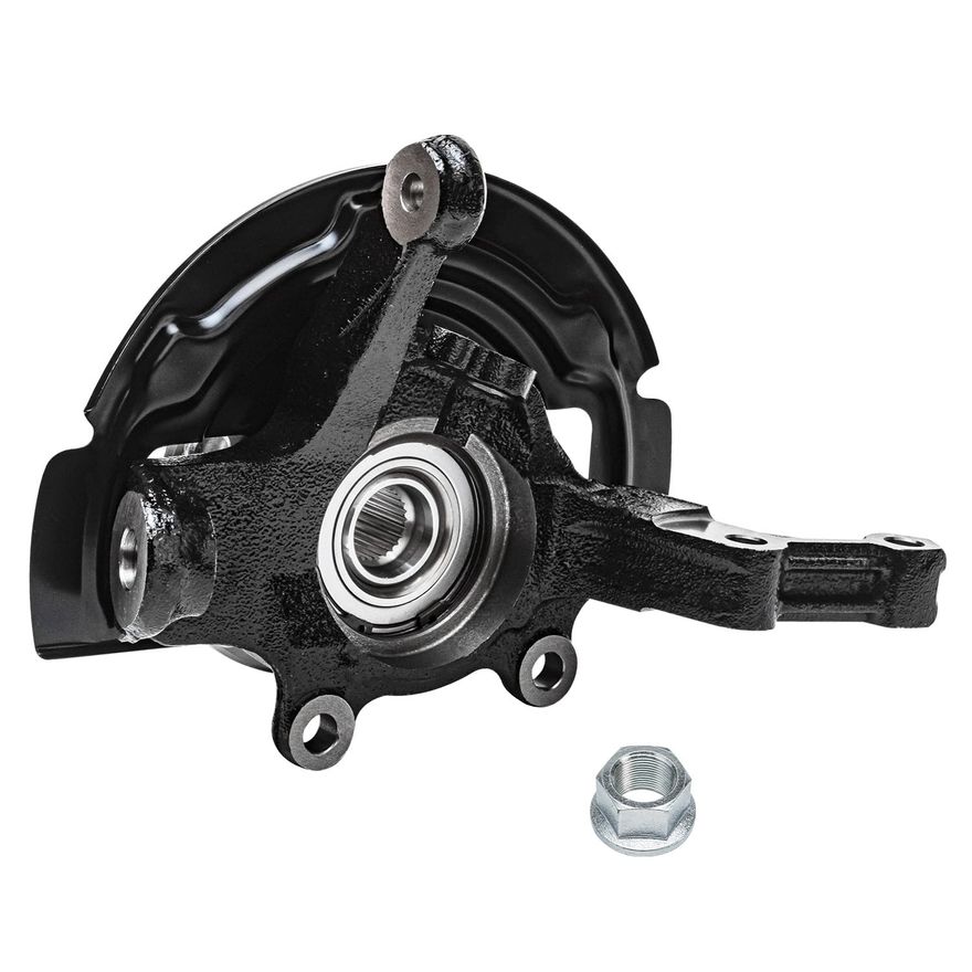 Front Left Knuckle & Wheel Hub - KA698379