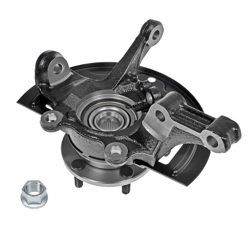 Front Left Knuckle & Wheel Hub - KA698379