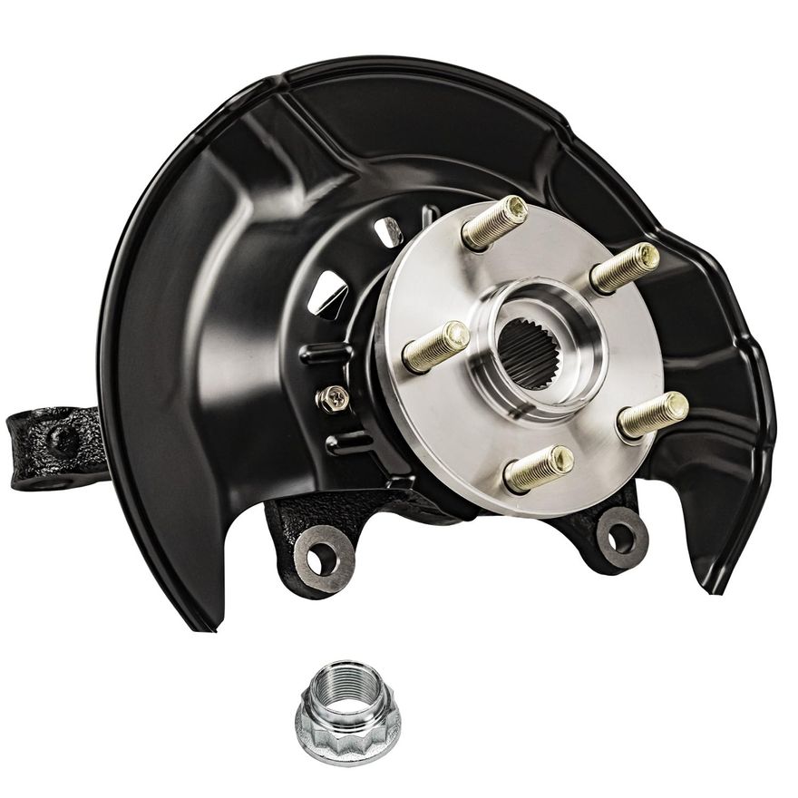 Front Right Knuckle and Wheel Hub - KA698380