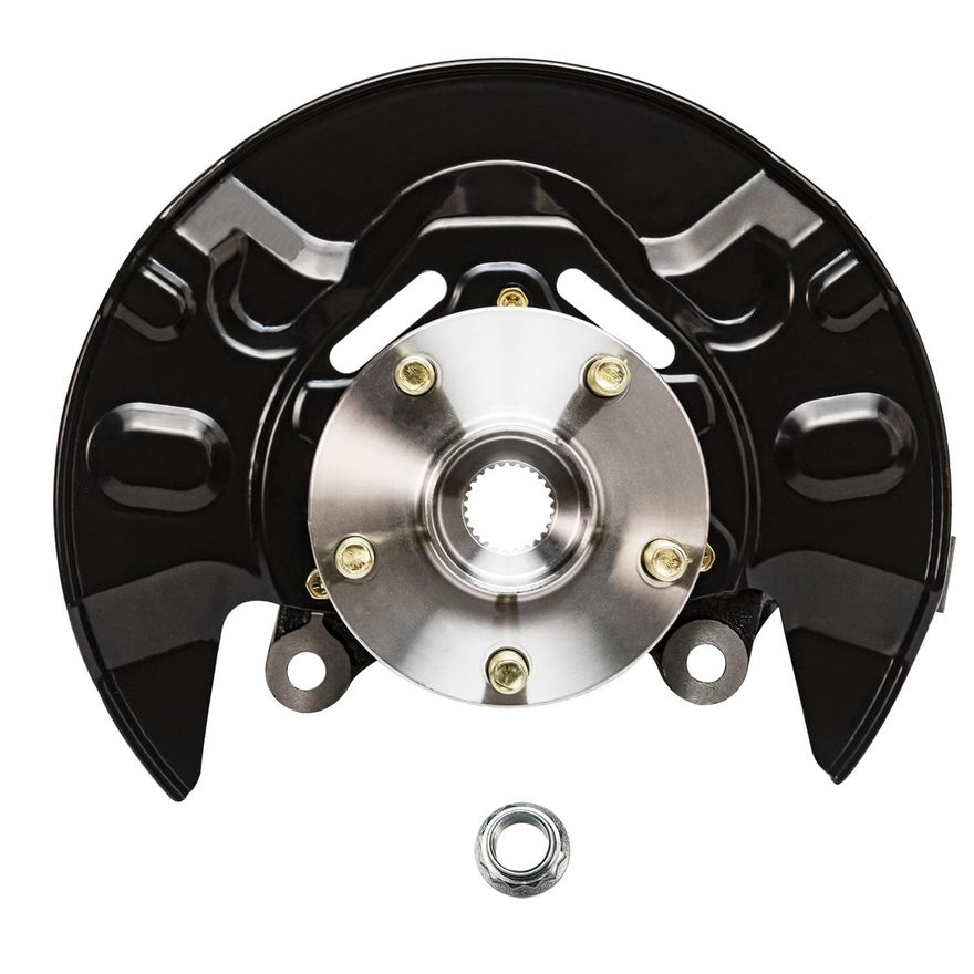 thumbnail image 2 of Front Left Steering Knuckle / Hub Carrier For Renault Master (2010-2020) – OEM 400150081R 2 of 5