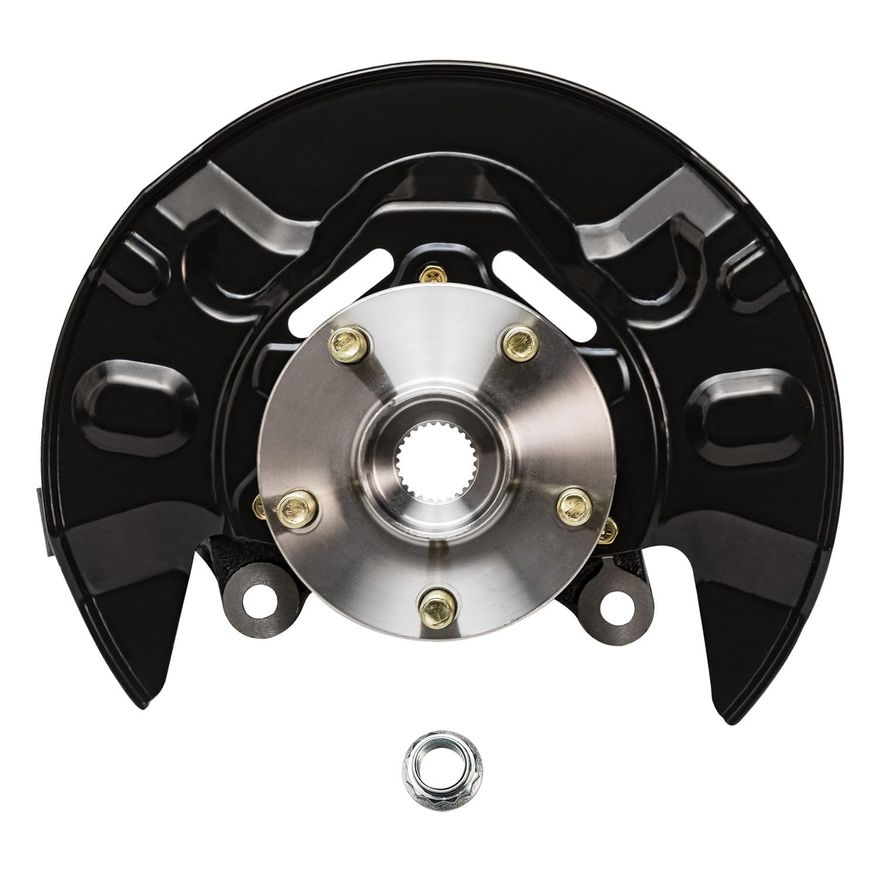 Front Left Knuckle and Wheel Hub - KA698389