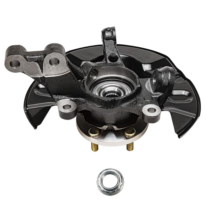 Front Left Knuckle and Wheel Hub - KA698389