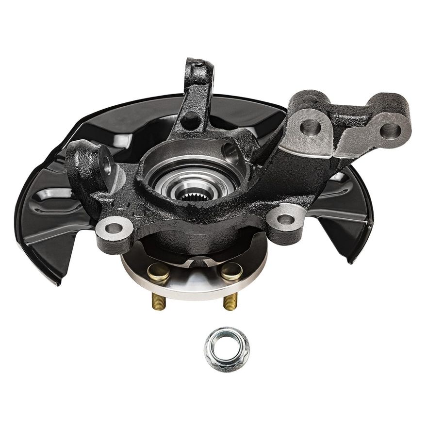 Front Left Knuckle and Wheel Hub - KA698389