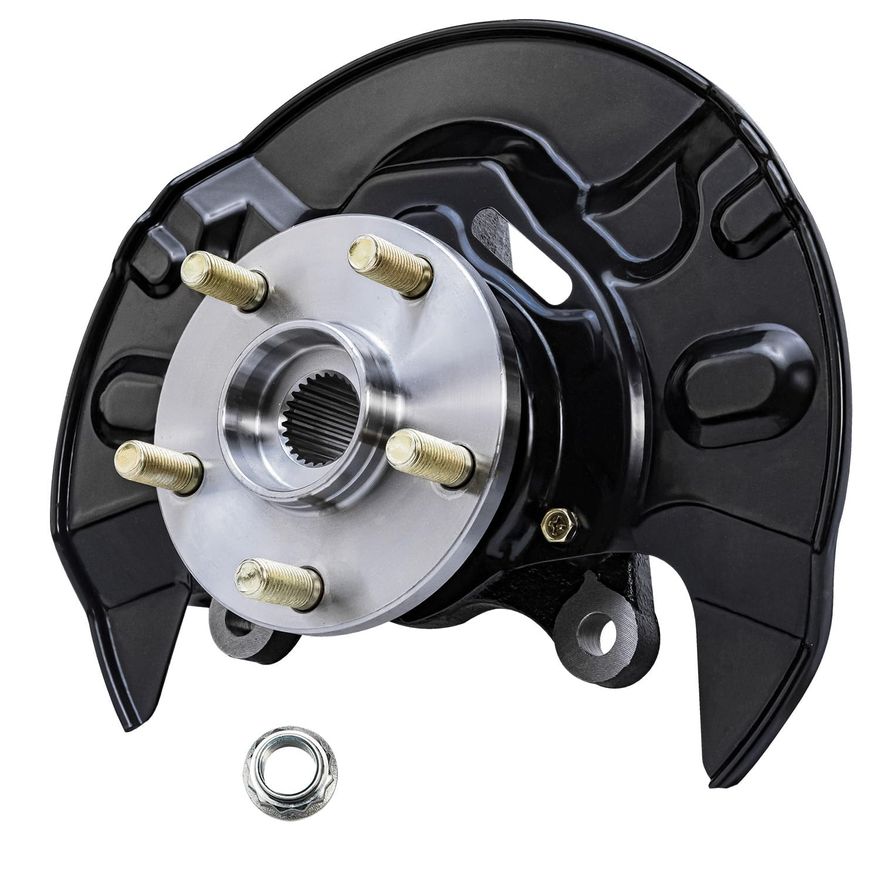 Front Left Knuckle and Wheel Hub - KA698389