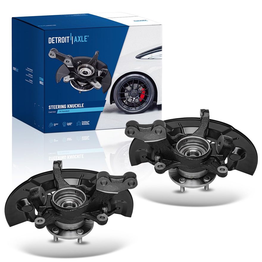 Main Image - Front Knuckles & Wheel Hubs