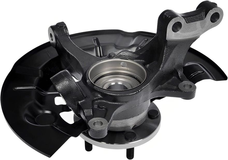 APDTY 158947 Wheel Hub Bearing Loaded Steering Knuckle Assembly