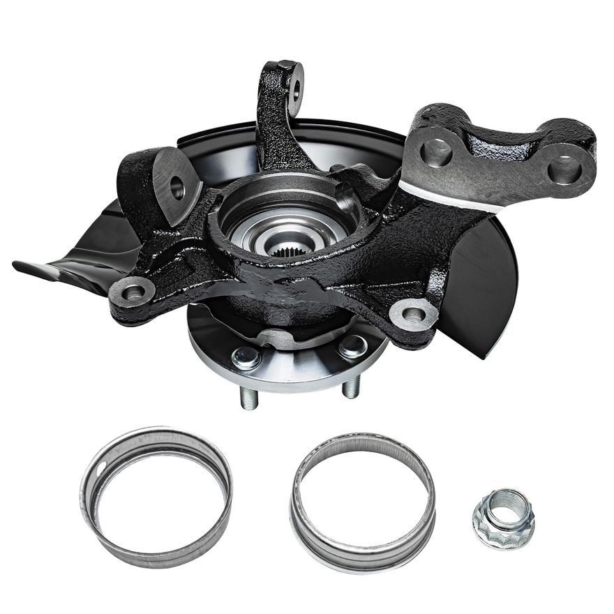 Front Right Knuckle & Wheel Hub - KA698398