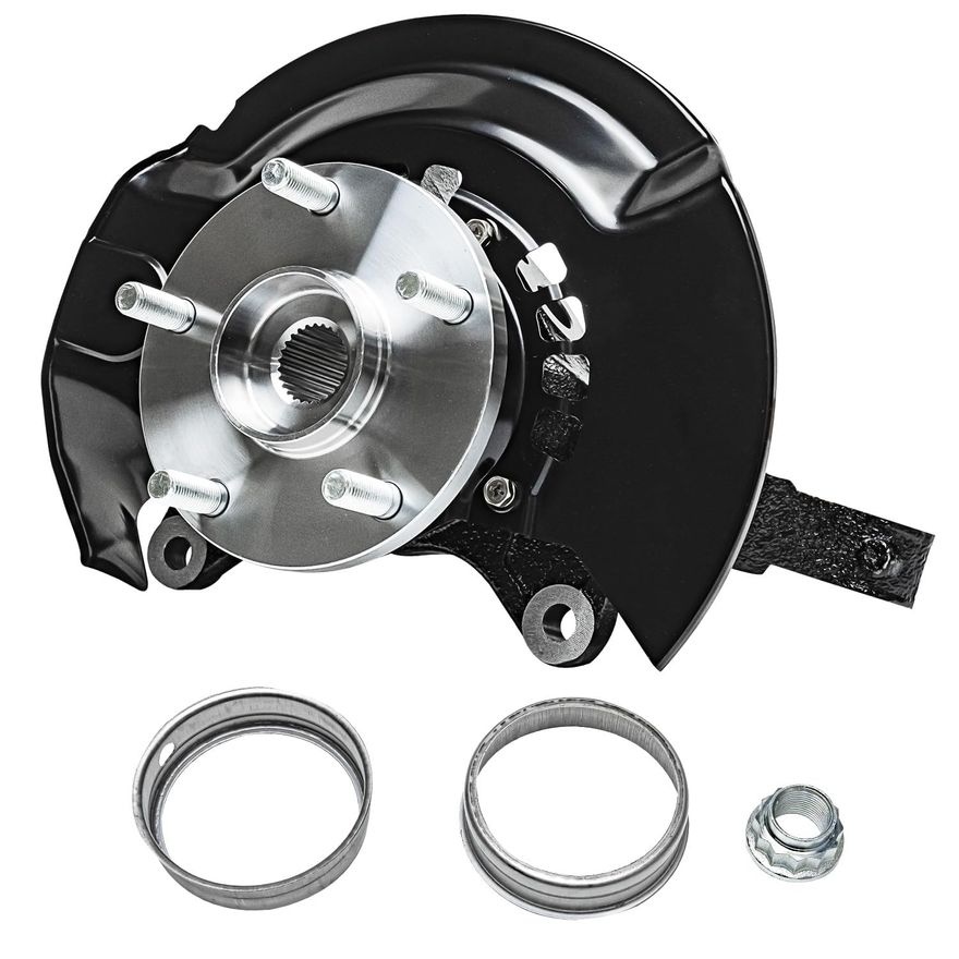 Front Right Knuckle & Wheel Hub - KA698398