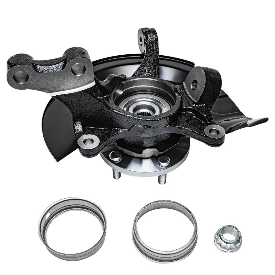 Front Right Knuckle & Wheel Hub - KA698398