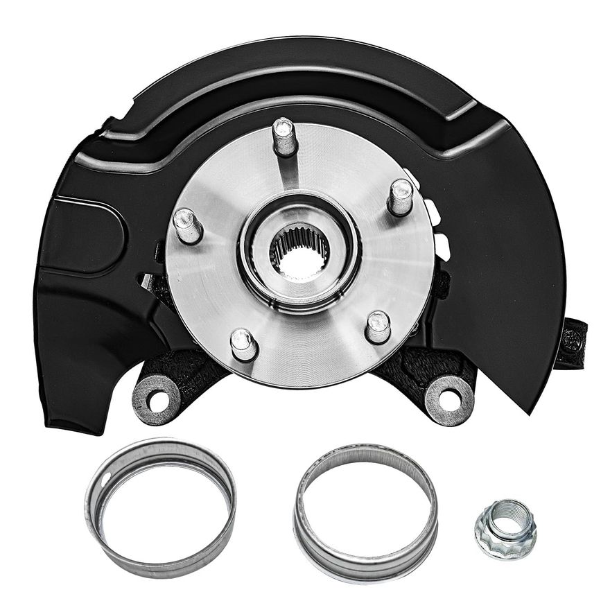 Front Right Knuckle & Wheel Hub - KA698398