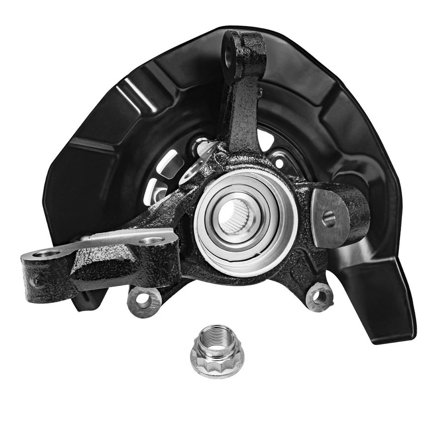 Front Right Knuckle and Wheel Hub - KA698444