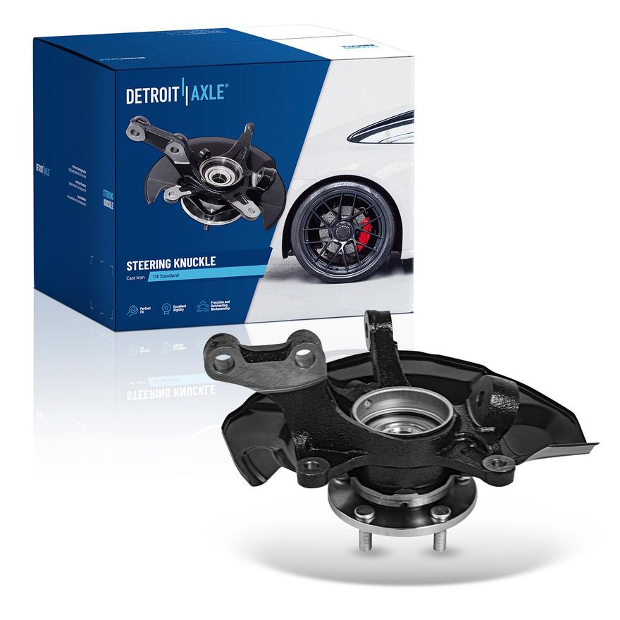 Main Image - Front Right Knuckle & Wheel Hub