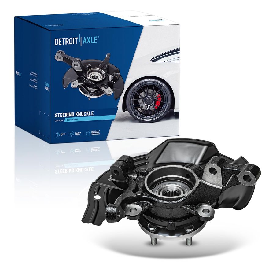 Main Image - Front Right Knuckle & Wheel Hub