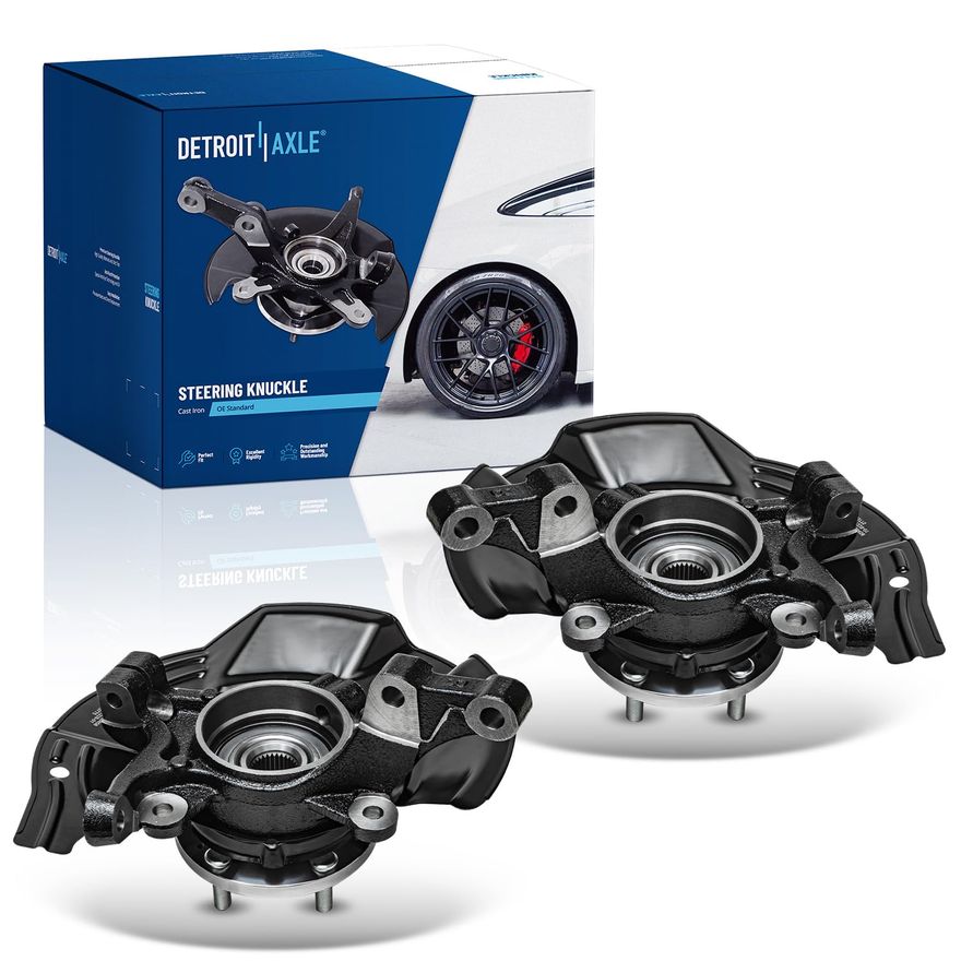 Main Image - Front Knuckles and Wheel Hubs