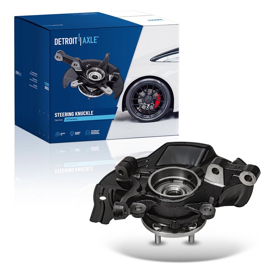 Main Image - Front Right Knuckle & Wheel Hub