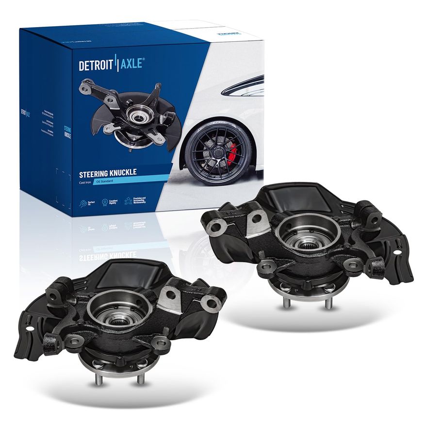Main Image - Front Knuckles and Wheel Hubs