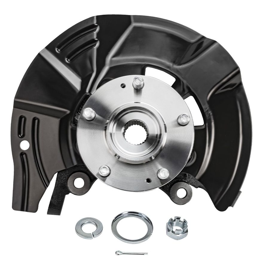 Front Left Knuckle and Wheel Hub - KA698461