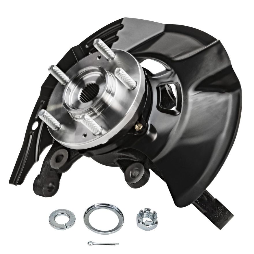 Front Left Knuckle and Wheel Hub - KA698461