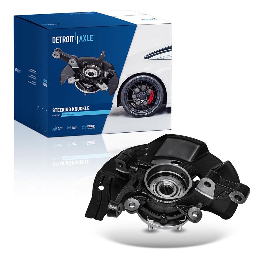 Main Image - Front Right Knuckle & Wheel Hub