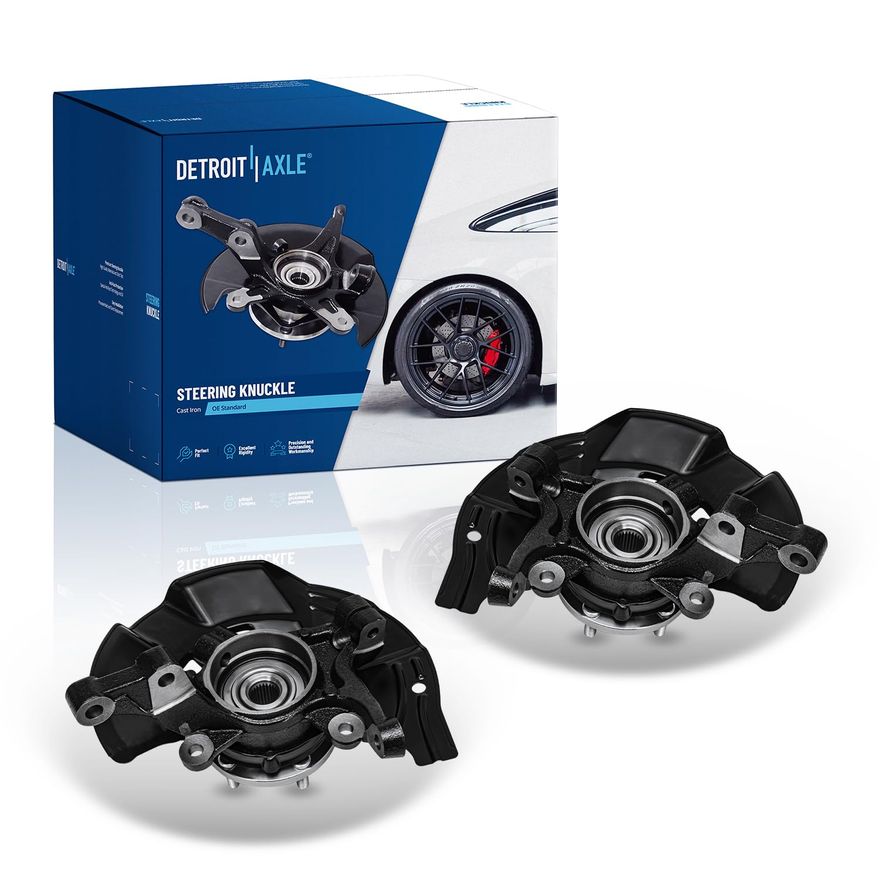 Main Image - Front Knuckles and Wheel Hubs