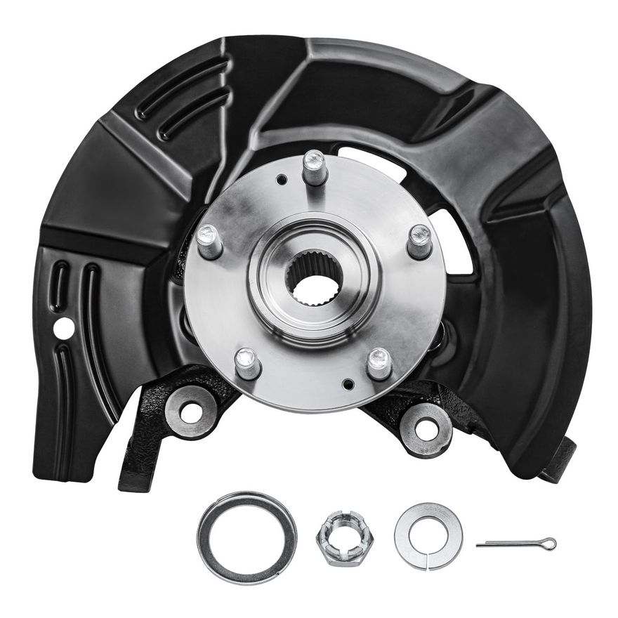 Front Left Knuckle and Wheel Hub - KA698463