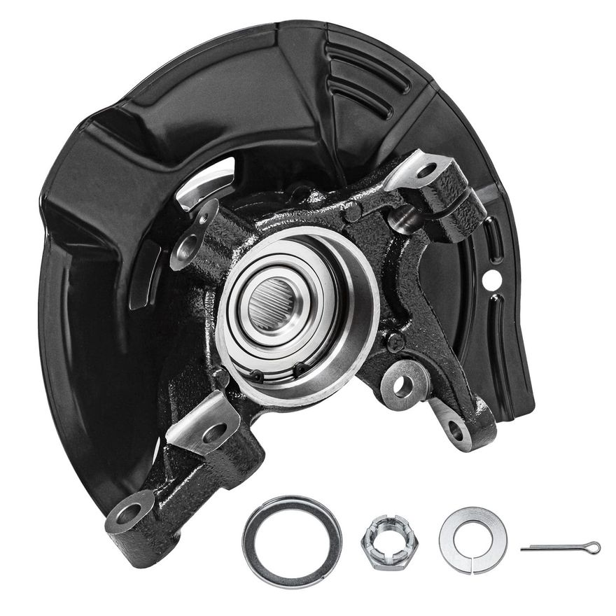 Front Left Knuckle and Wheel Hub - KA698463