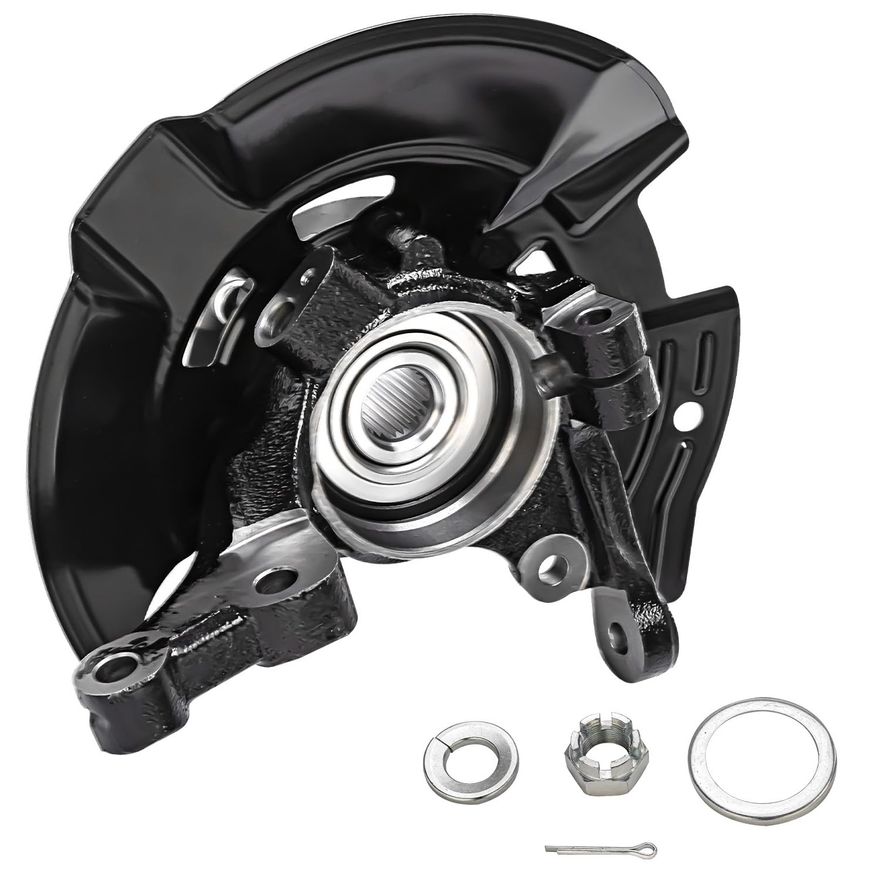 Front Left Knuckle and Wheel Hub - KA698465