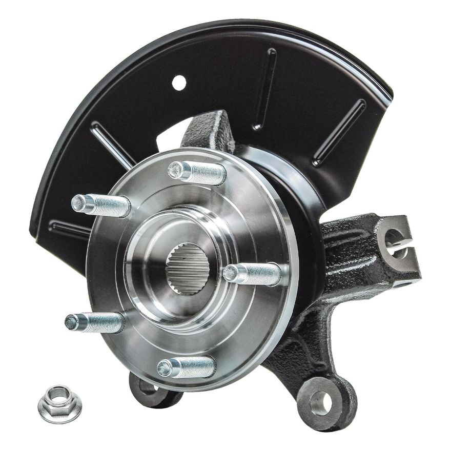 Front Left Knuckle and Wheel Hub - KA698405