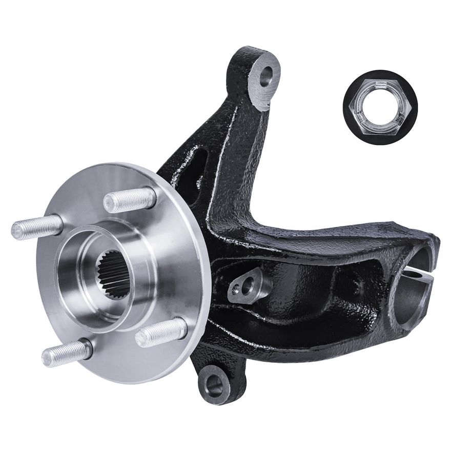 Front Right Knuckle and Wheel Hub - KA698406