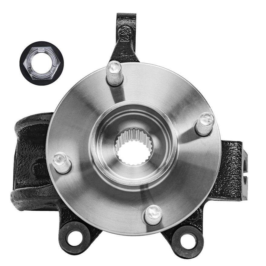 Front Left Knuckle and Wheel Hub - KA698407