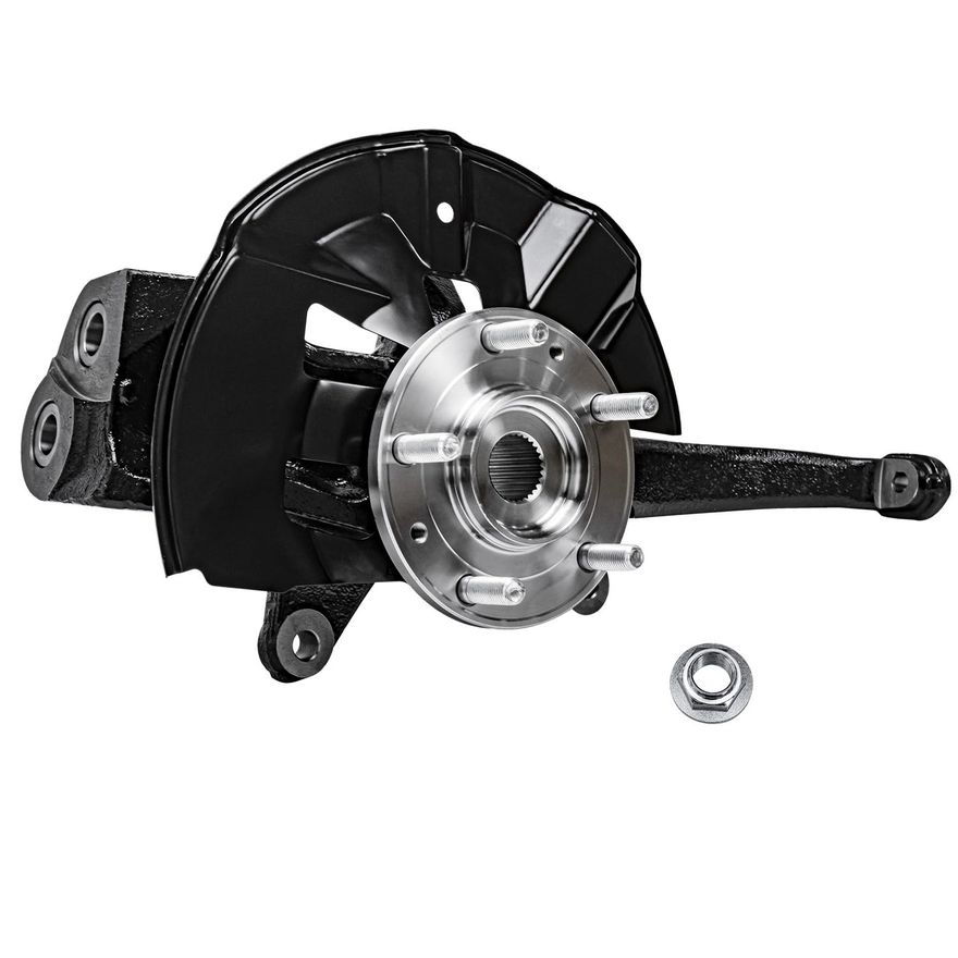 Front Right Knuckle & Wheel Hub - KA698408