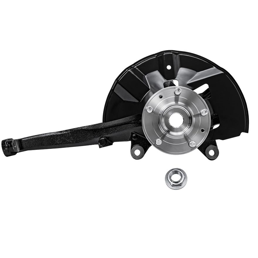 Front Left Knuckle & Wheel Hub - KA698409