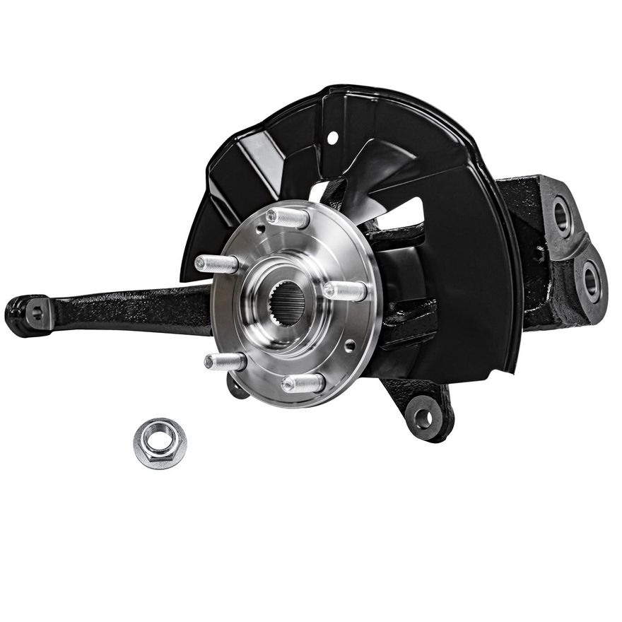 Front Left Knuckle & Wheel Hub - KA698409