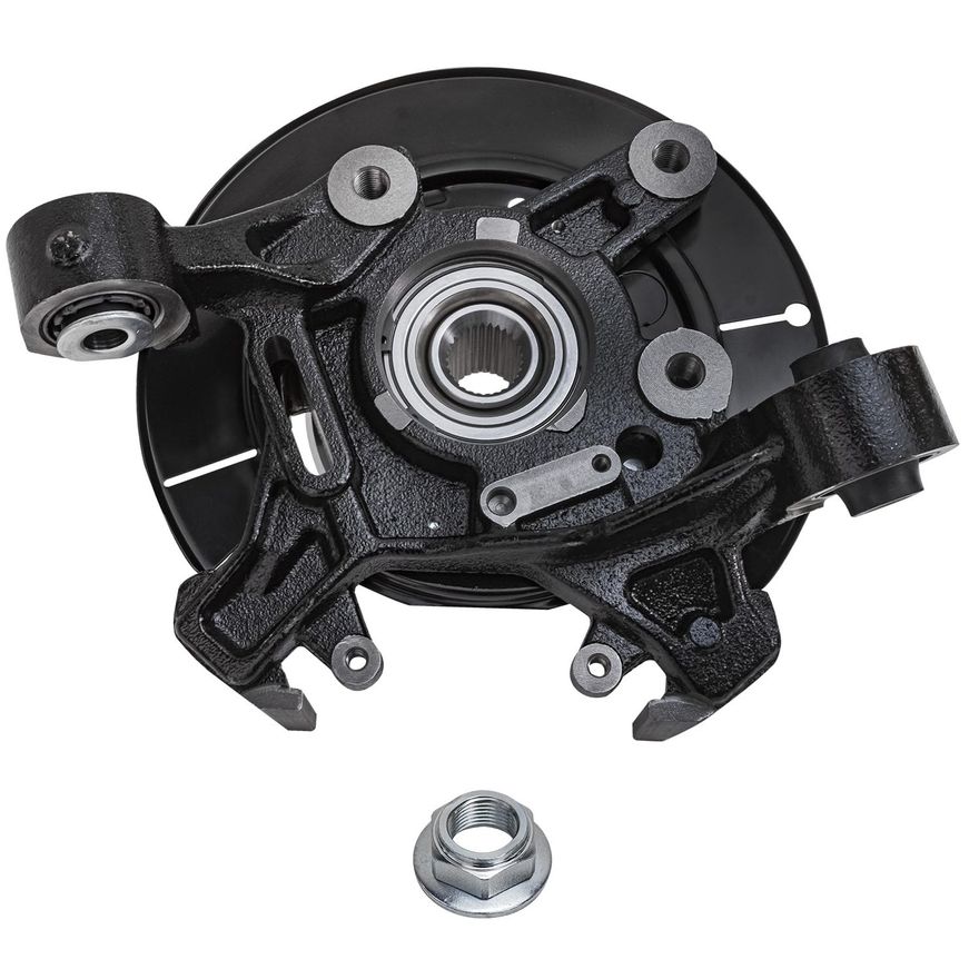 Rear Left Knuckle & Wheel Hub - KA698413