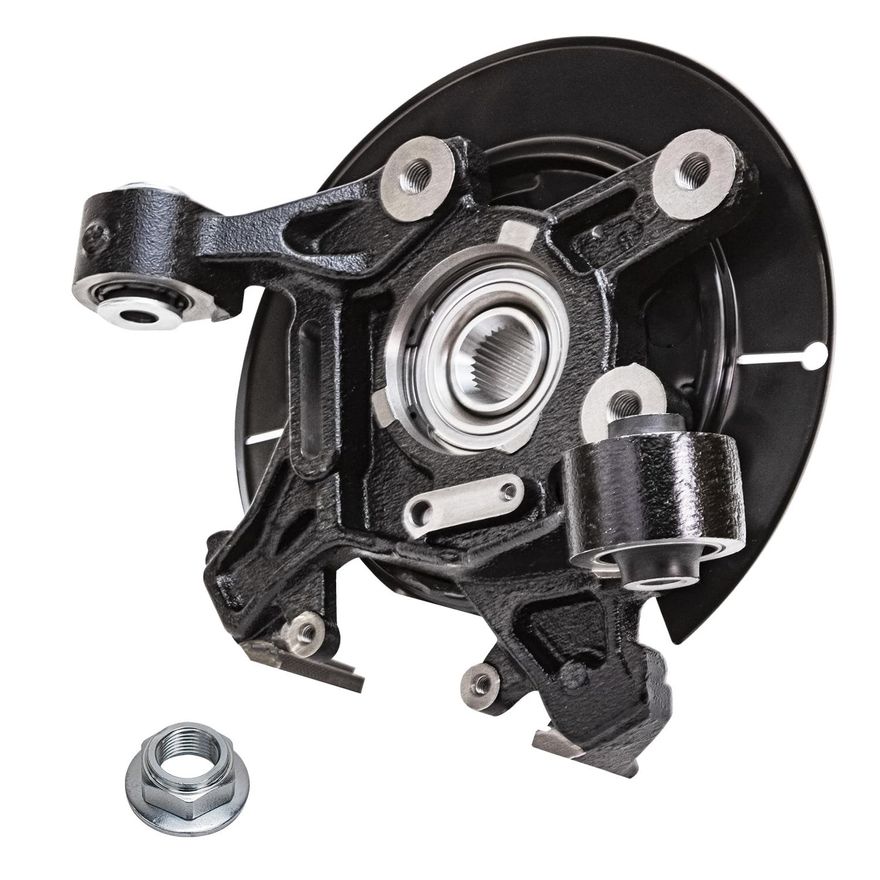 Rear Left Knuckle & Wheel Hub - KA698413