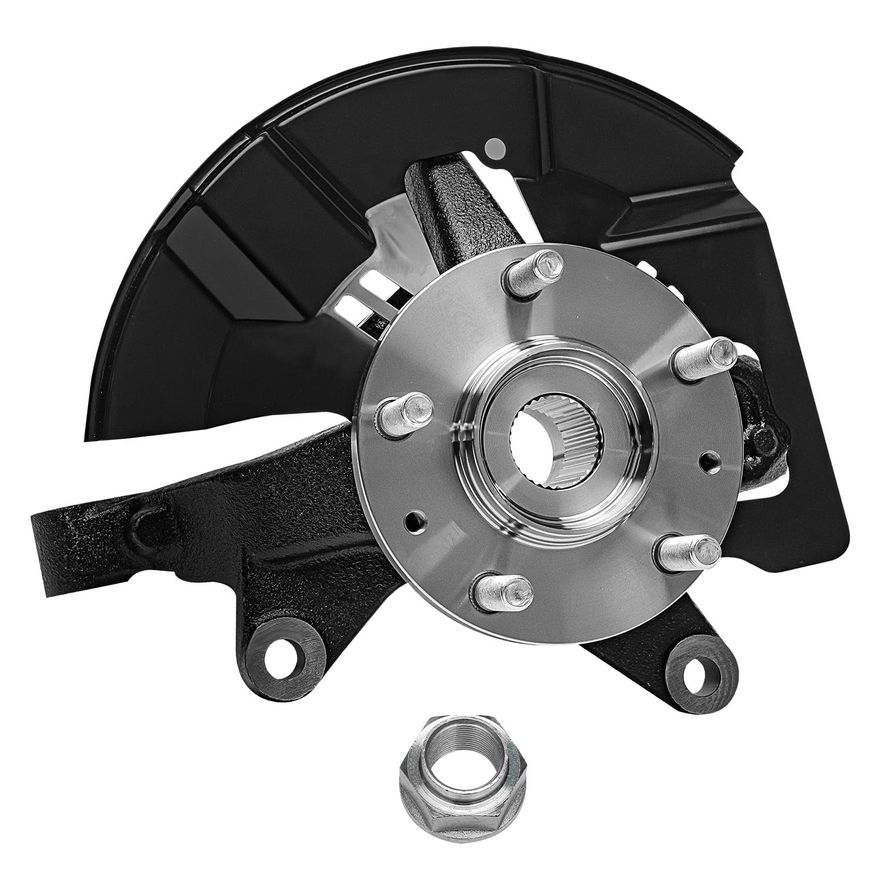 Front Left Knuckle and Wheel Hub - KA698415