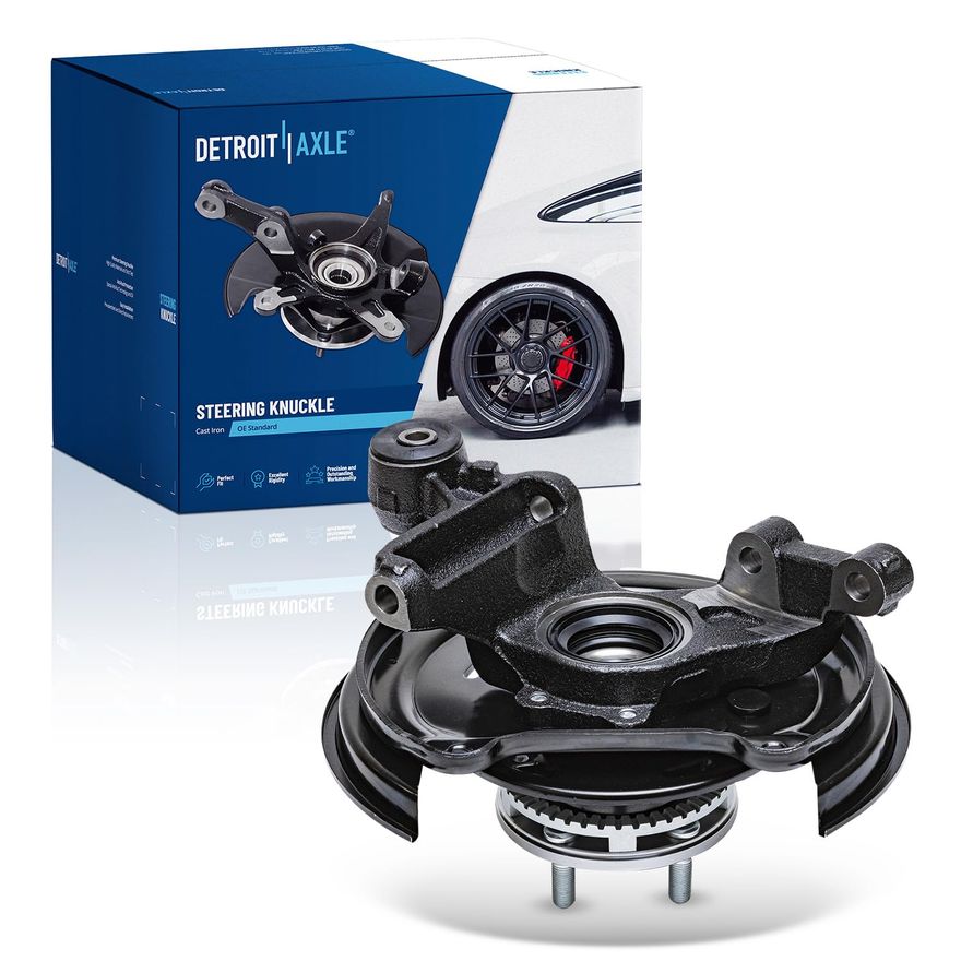 Main Image - Rear Right Knuckle & Wheel Hub