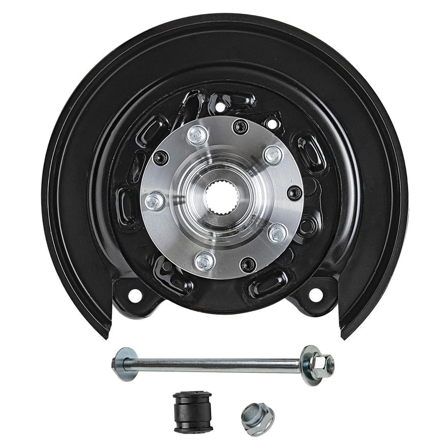 Rear Left Knuckle & Wheel Hub - KA698417