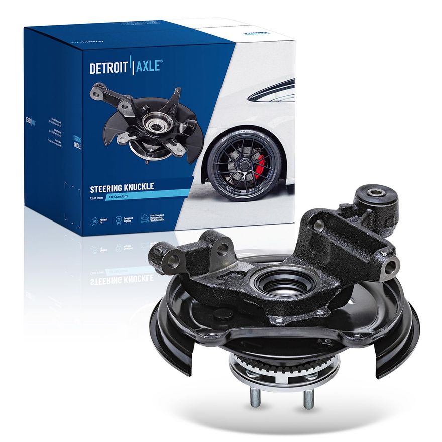 Main Image - Rear Left Knuckle & Wheel Hub