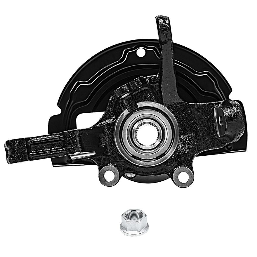 Front Right Knuckle & Wheel Hub - KA698422