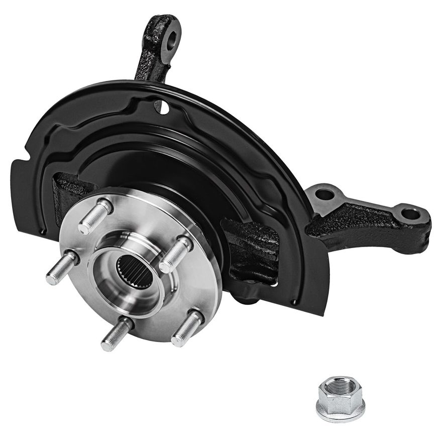 Front Right Knuckle & Wheel Hub - KA698422