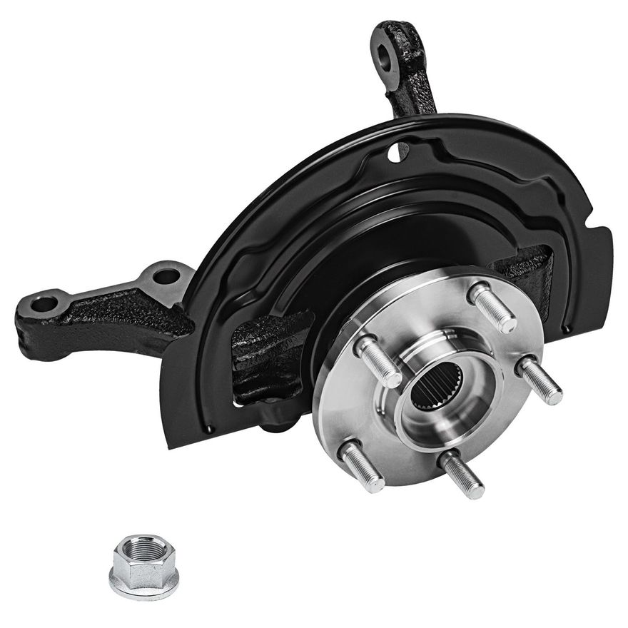 Front Left Knuckle & Wheel Hub - KA698423