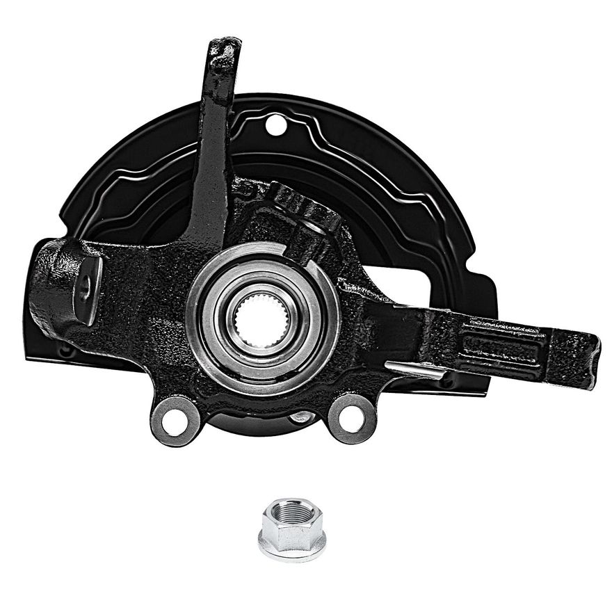 Front Left Knuckle & Wheel Hub - KA698423