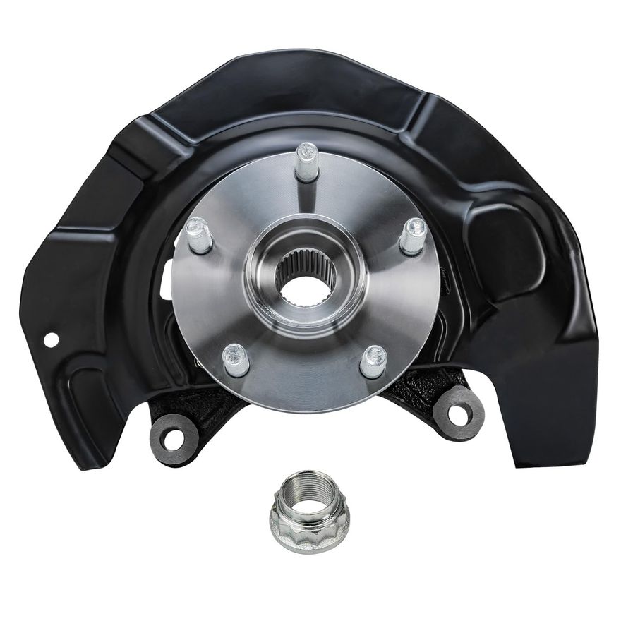 Front Left Knuckle & Wheel Hub - KA698427