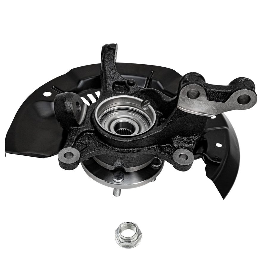 Front Left Knuckle and Wheel Hub - KA698431