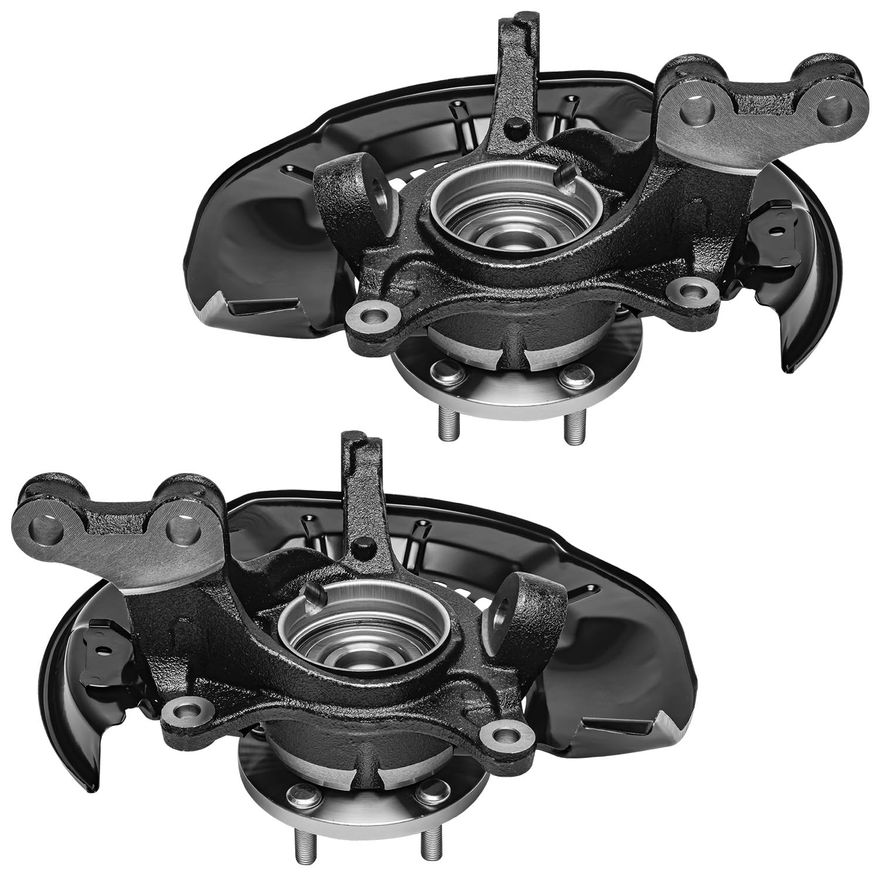 thumbnail image 2 of AM Autoparts Front Left Wheel Hub Bearing & Steering Knuckle Assembly For Toyota Highlander 2004-2007 2 of 4