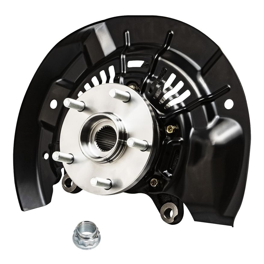 Front Left Knuckle and Wheel Hub - KA698439