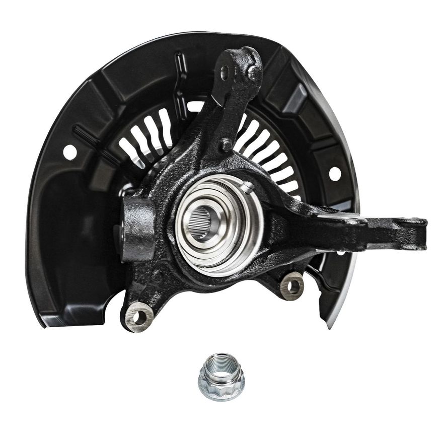 Front Left Knuckle and Wheel Hub - KA698439