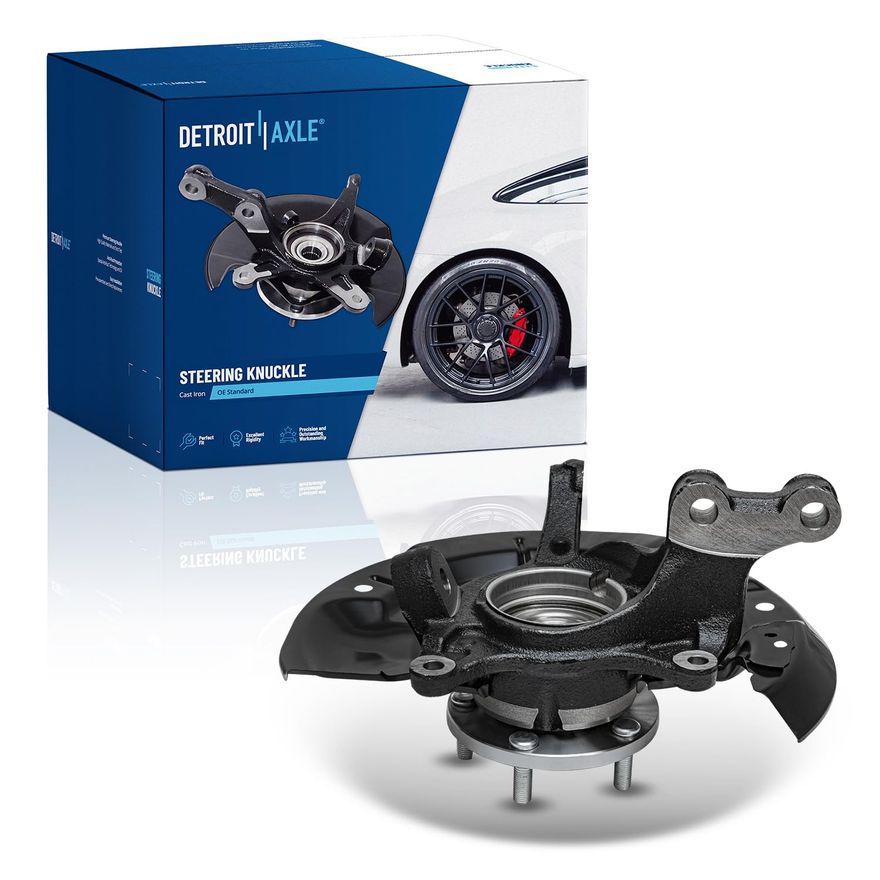 Main Image - Front Left Knuckle and Wheel Hub