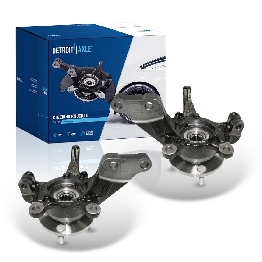 Main Image - Front Knuckles and Wheel Hubs
